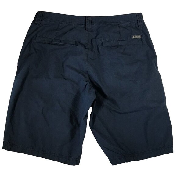 Columbia Mens Shorts 32in x 10in Shorts Navy Blue Fishing Hiking Camping - Picture 6 of 8